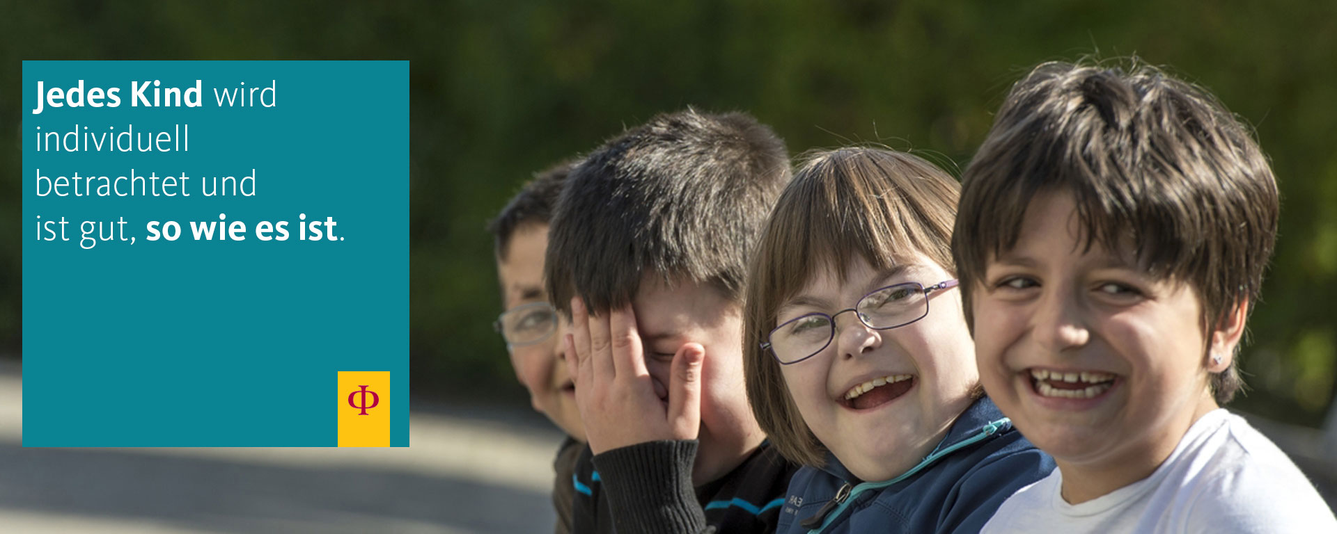 Augustinum Tagesstätten Slider Jedes Kind wird individuell betrachtet und ist gut, so wie es ist.