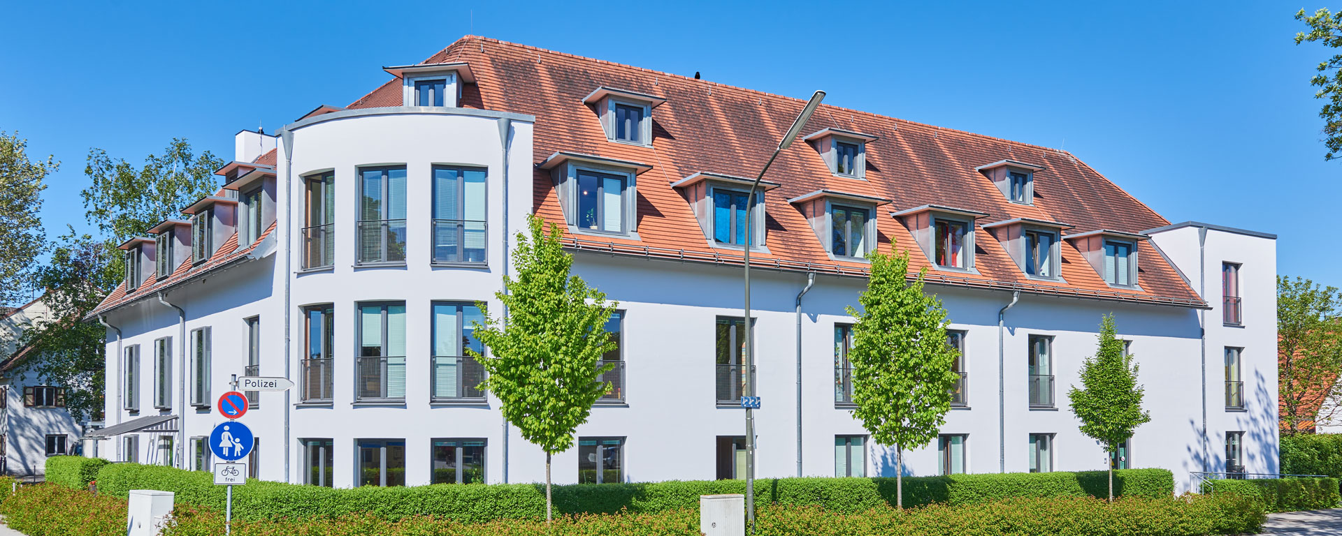 Augustinum Wohnstätte Freisinger-Straße Außenansicht Augustinum Wohnstätte Freisinger-Straße