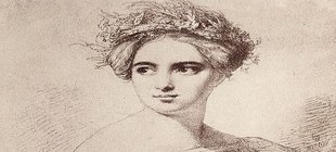 Porträtzeichnung Fanny Mendelssohn Porträtzeichnung Fanny Mendelssohn