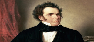 Franz Schubert Zeichnung von Mann