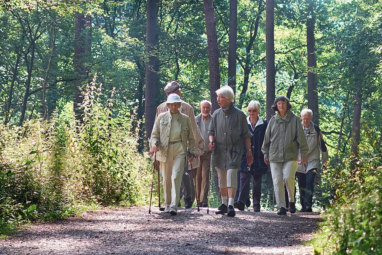 Wandern Senior*innen wandern