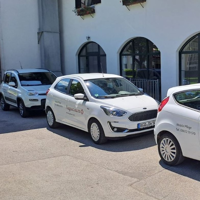 Augustinum Berchtesgadener Land Mobile Pflege Autos der mobilen Pflege des Augustinum