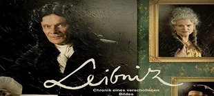 Film über Leibniz über die Diskussion zu Wahrheit in Realität und Kunst Porträt von Gottfried Wilhelm Leibniz mit Namensunterschrift