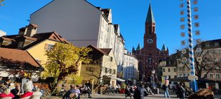 Wiener Platz in Haidhausen Platz in München