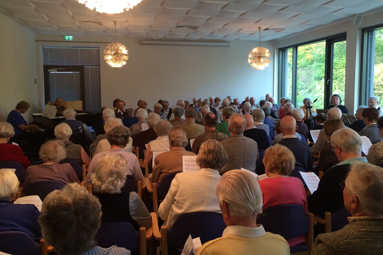 Chor Chorprobe im Augustinum München-Neufriedenheim