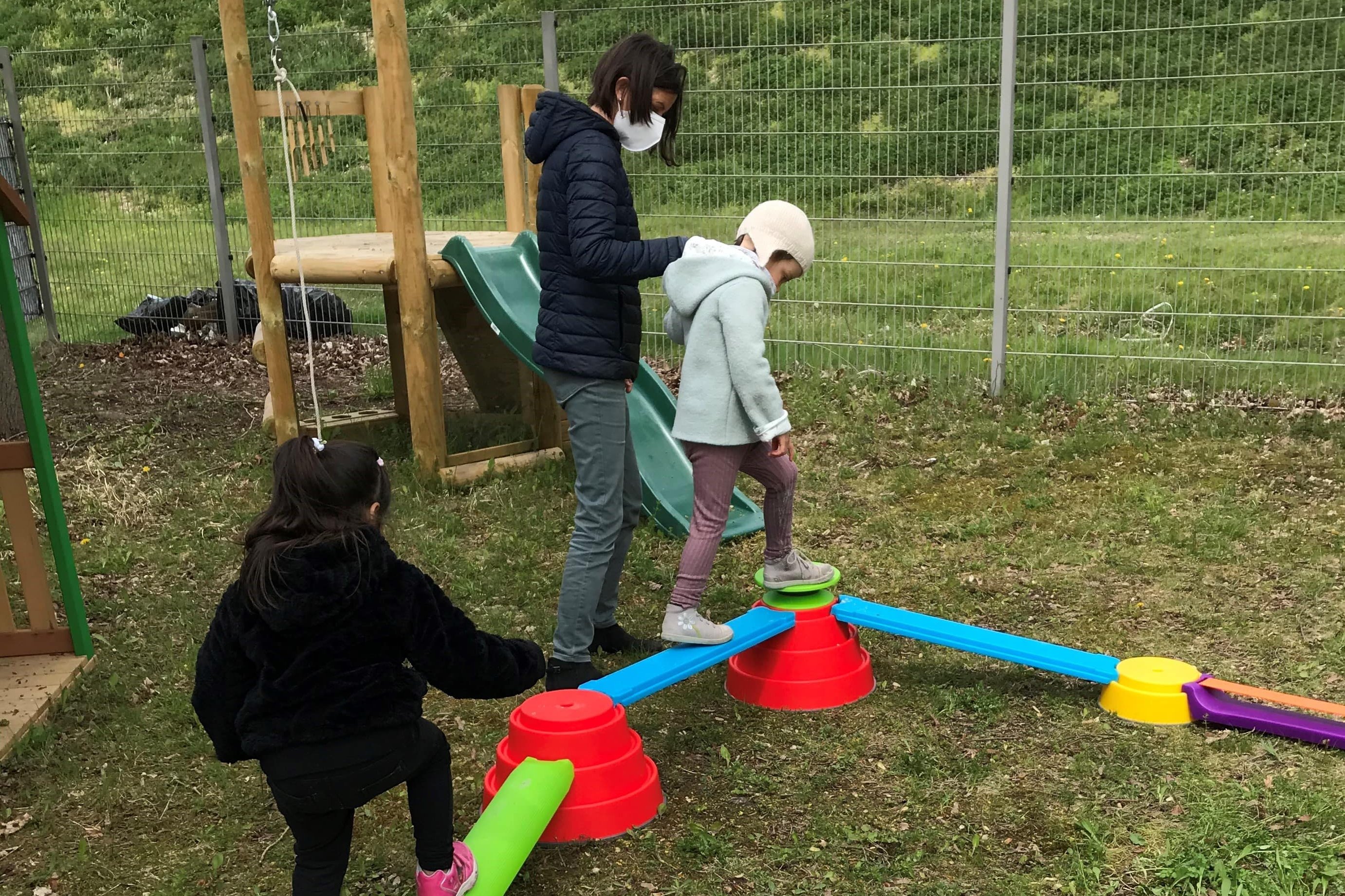 Gartenbereich in der Muthmannstraße Der Gartenbereich der Frühförderstelle in der Muthmannstraße
