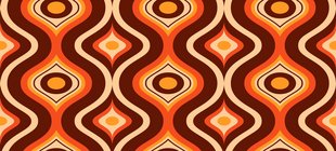 Orange braun gemusterte Tapete Orange braun gemusterte Tapete