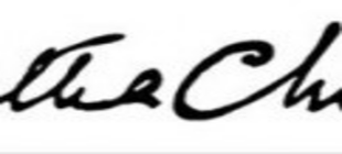 Signatur Agatha Christie