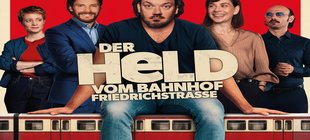 Film-Plakat "Der Held vom Bahnhof Friedrichstrasse"