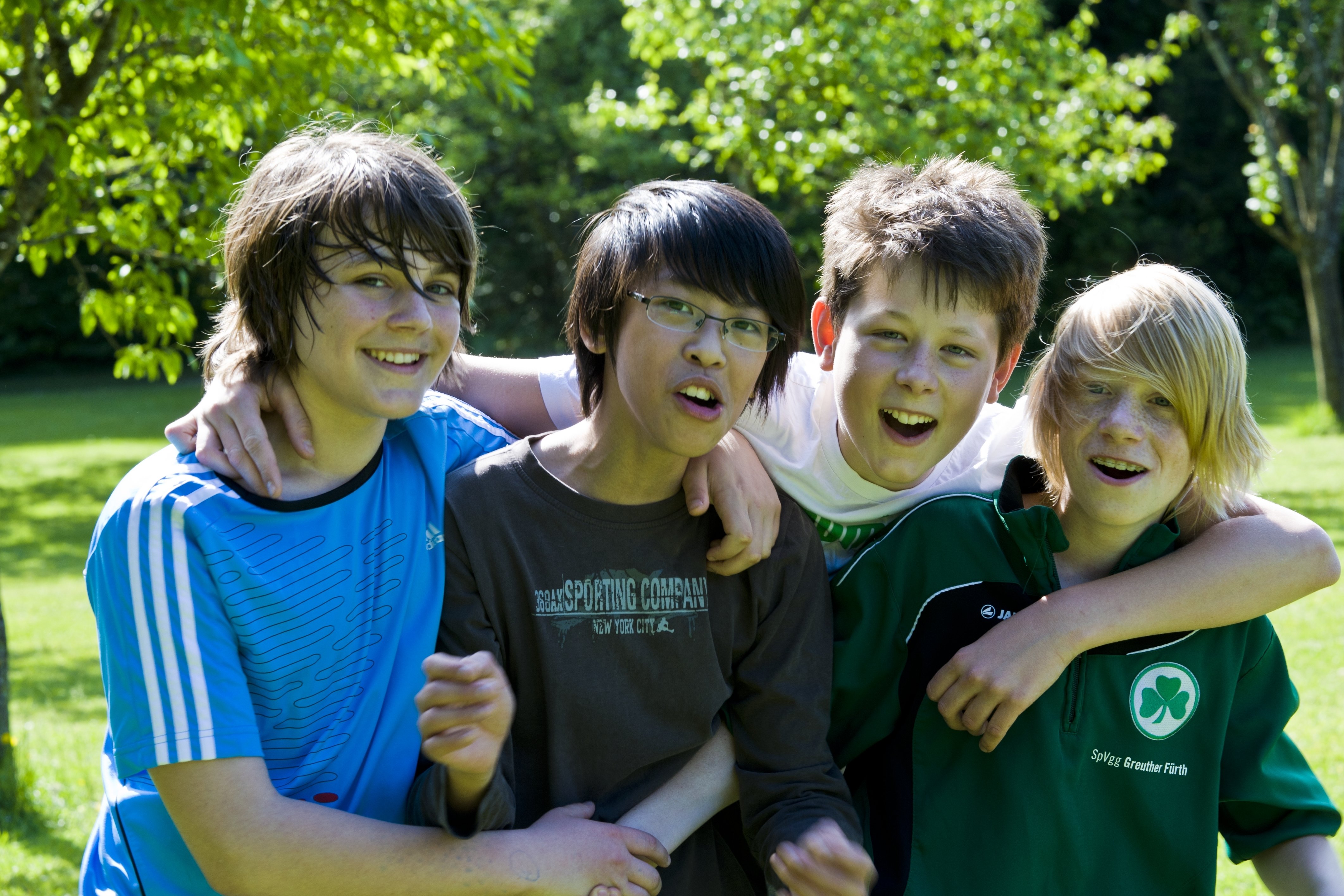 Schüler des Landschulheim Elkofen