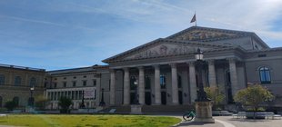 Nationaltheater in München großes Gebäude