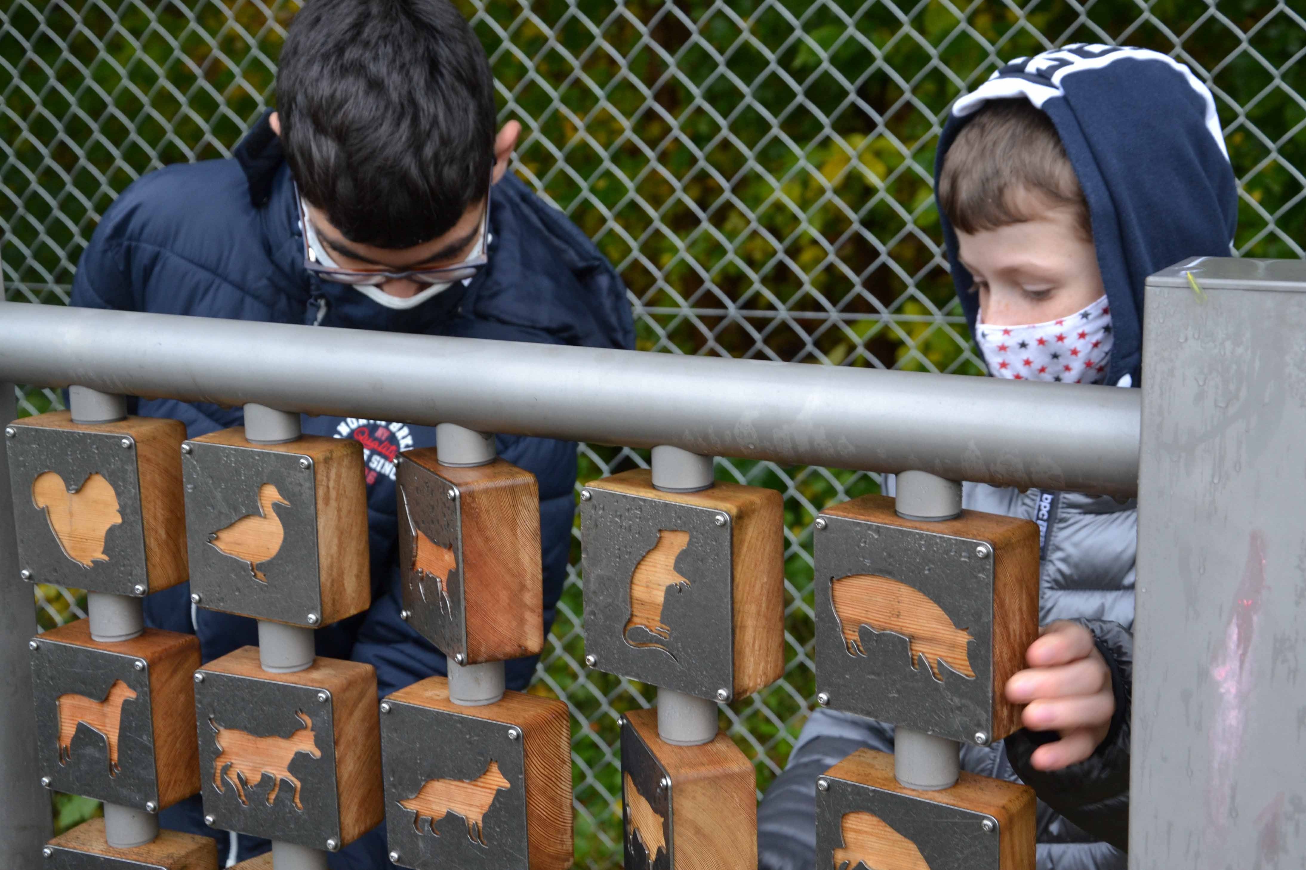 Outdoor-Memory in der Otto-Steiner-Schule des Augustinum