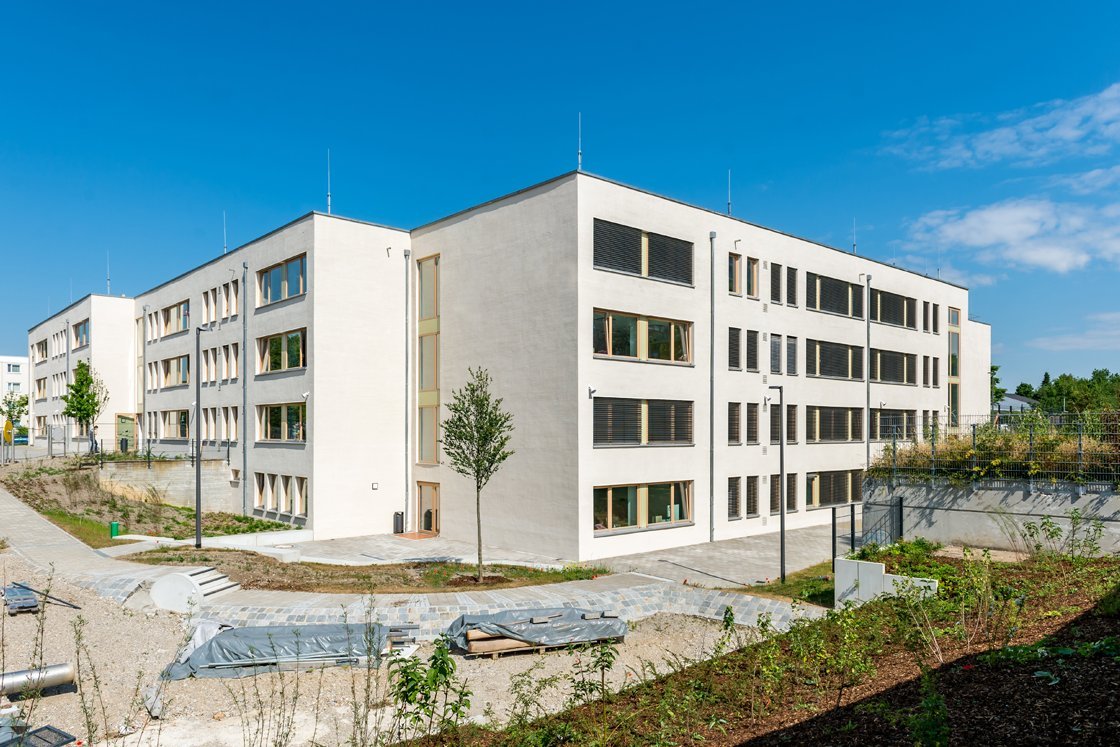 Augustinum Tagesstätte Rainfarnstraße München Das Gebäude der Augustinum Tagesstätte Rainfarnstraße München