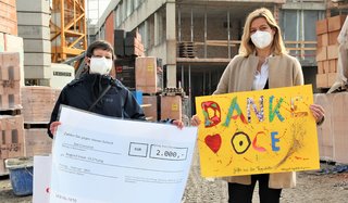 2.000 Euro-Spende für Kinder mit Behinderung 2.000 Euro-Spende für Kinder mit Behinderung