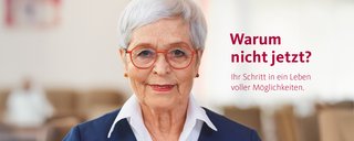 „Warum nicht jetzt?“ – Unser neues Anzeigenmotiv macht Mut zur Entscheidung „Warum nicht jetzt?“ – Unser neues Anzeigenmotiv macht Mut zur Entscheidung