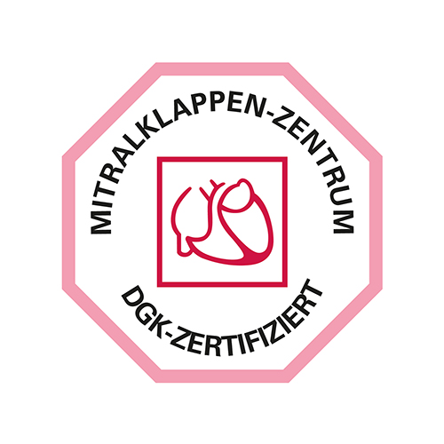 Zertifizierung Mitralklappen-Zentrum Mitralklappen-Zentrum: DGK-zertifiziert