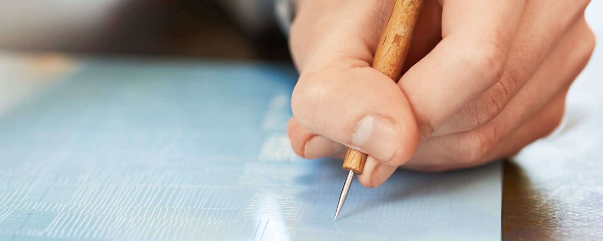 Künstler des Atelier Augustinum Detailaufnahme Künstler Atelier Augustinum