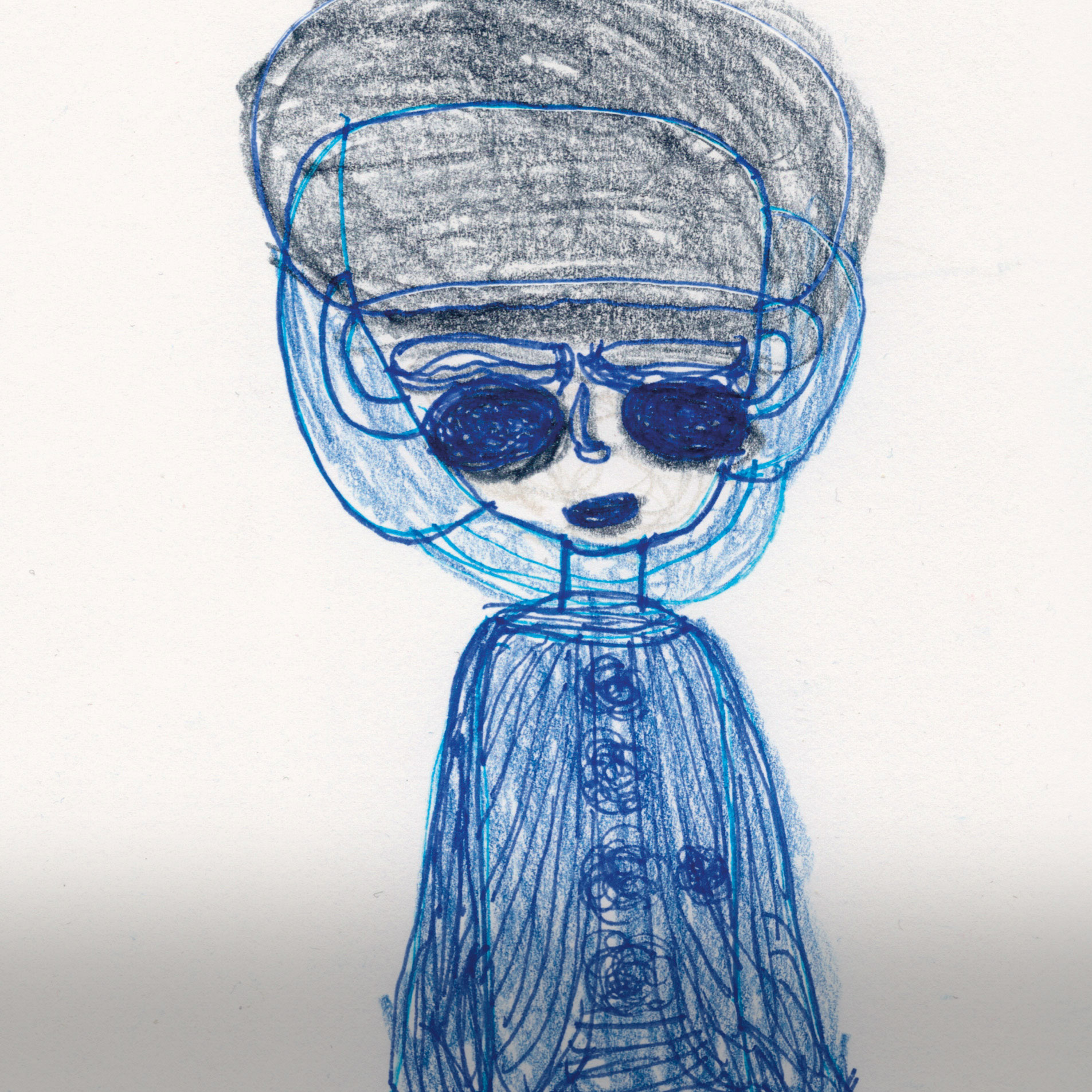 Erica Carpena Zeichnung von Erica Carpena Atelier Augustinum