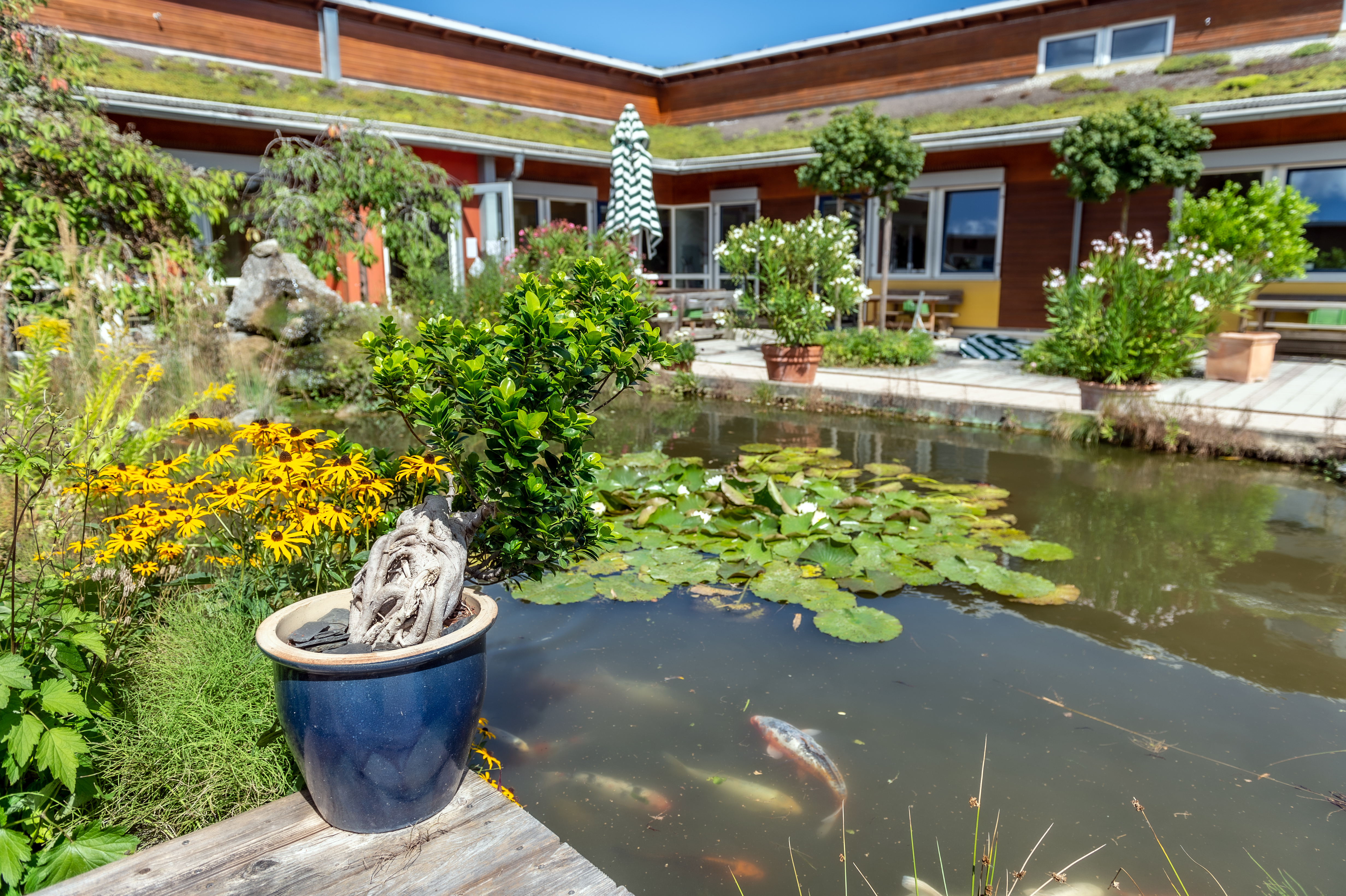 Gebäude Augustinum Gärtnerei Hollern Das Gebäude der Augustinum Gärtnerei Hollern