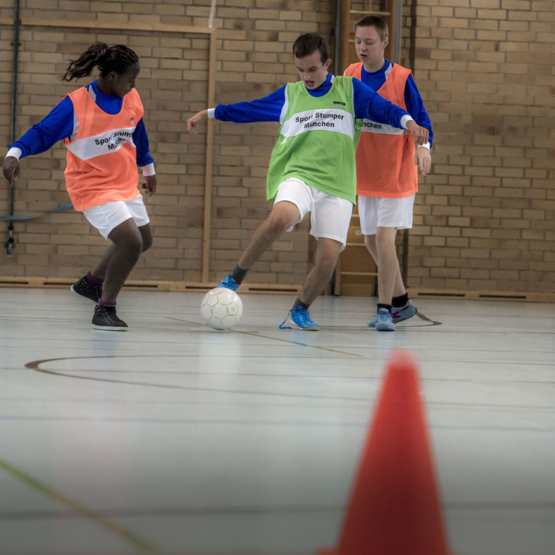 Otto-Cup Schüler*innen der Otto-Steiner-Schule beim Otto-Cup