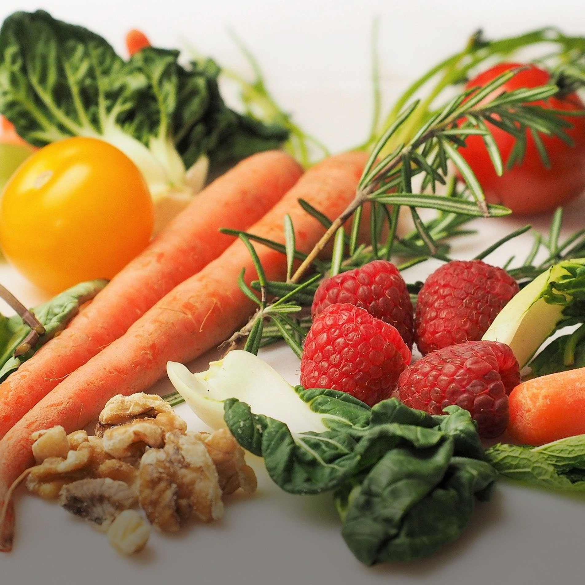 Ernährung und Gesundheit Unterschiedliches Obst und Gemüse