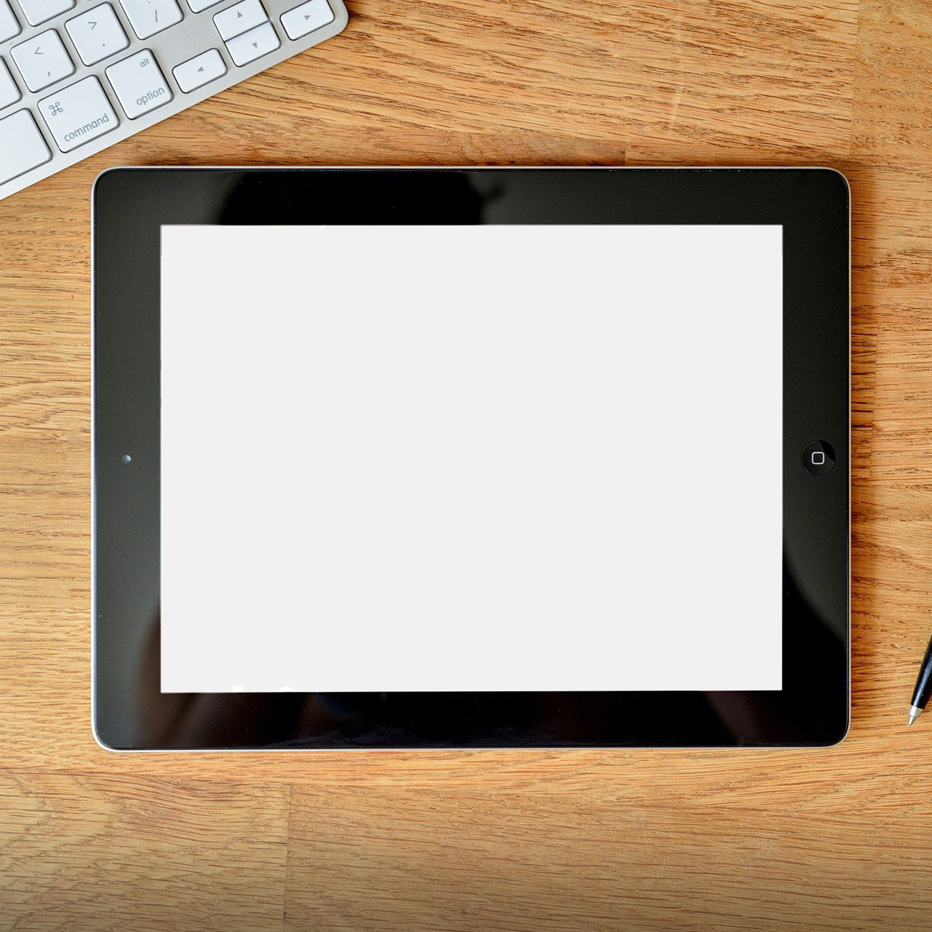 Umgang mit iPad Ein iPad