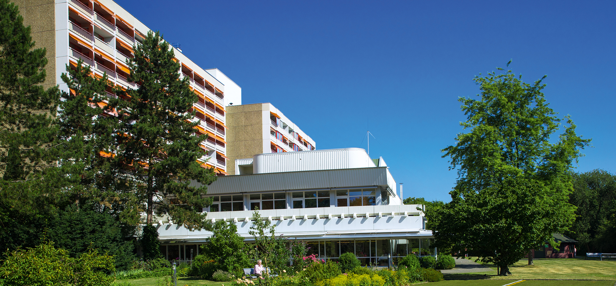 Lage und Wohnen Ansicht des Augustinum Bad Soden