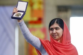 Friedensnobelpreis-Trägerin Malala Yousafzai