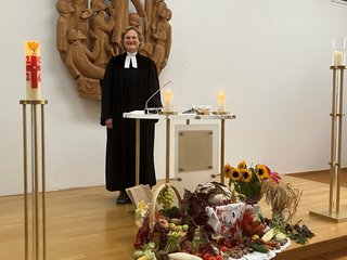 Festlicher Gottesdienst zum Erntedank im Augustinum Dießen Festlicher Gottesdienst zum Erntedank im Augustinum Dießen