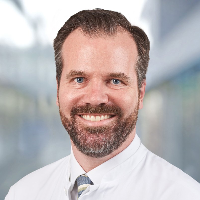 Prof. Dr. Oliver Husser Porträtaufnahme von Professor Dr. Oliver Husser, Chefarzt der Fachabteilung Kardiologie und Intensivmedizin