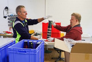 „Schichtwechsel“ in den Augustinum Werkstätten „Schichtwechsel“ in den Augustinum Werkstätten