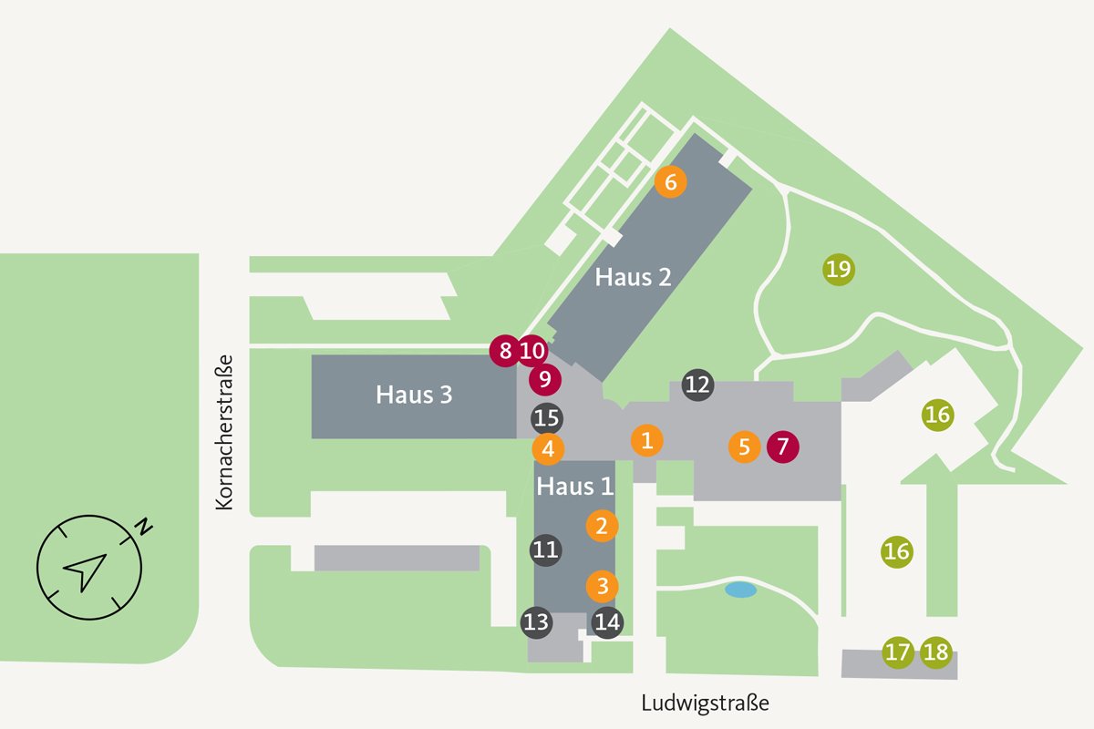 Augustinum Schweinfurt Lageplan Der Lageplan des Augustinum Schweinfurt