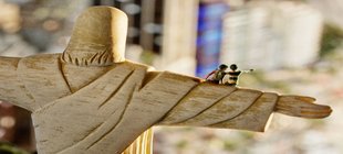 Miniaturversion der Jesus-Statue in Rio de Janeiro