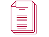 Zusätzliche Unterlagen Piktogramm mehrerer Unterlagen