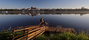 Landschaft am Wasser