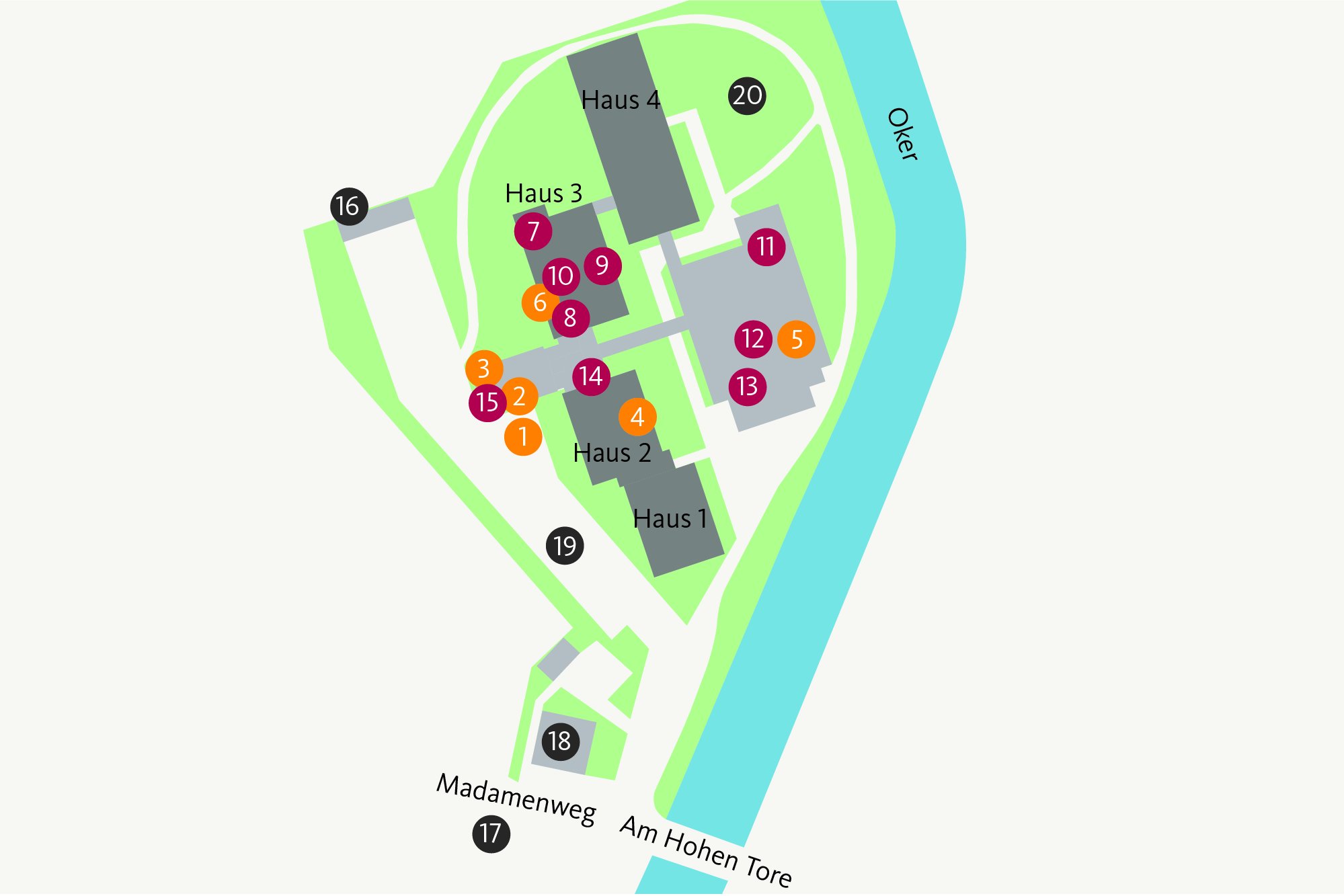 Augustinum Seniorenresidenz Braunschweig Lageplan Der Lageplan der Seniorenresidenz in Braunschweig