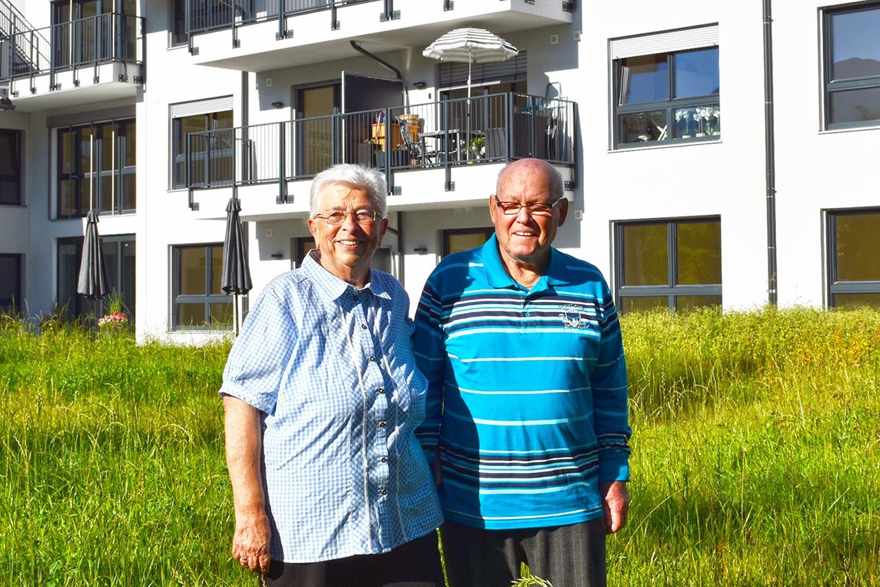 Seniorenwohnen Heinze Das Seniorenpaar Roswita und Dietmar Heinze