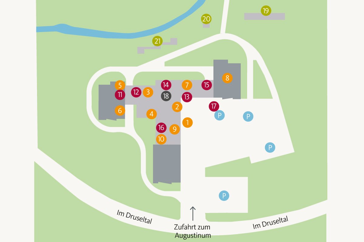 Karte Seniorenresidenz Augustinum Kassel Karte Seniorenresidenz Augustinum Kassel