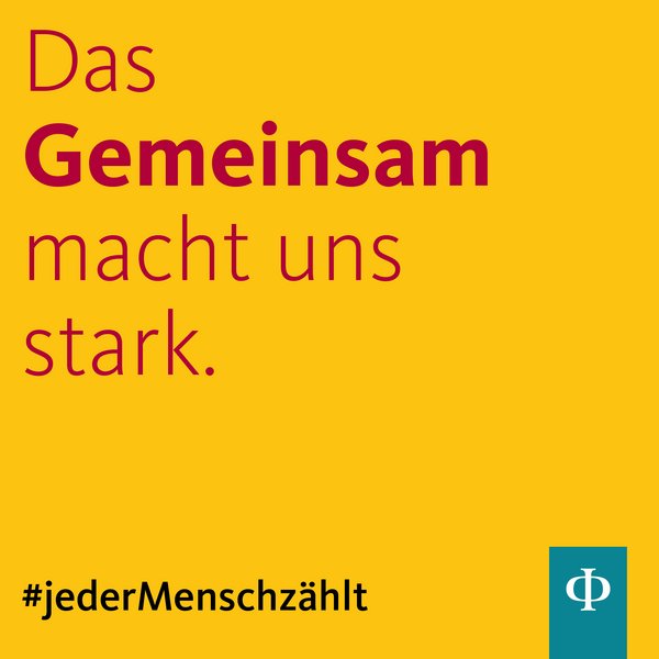 Das Gemeinsam macht uns stark. Das Gemeinsam macht uns stark.