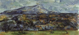 Ölgemälde von einem Berg Ölgemälde von einem Berg