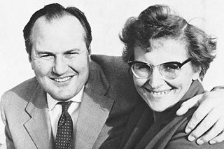 Anfang der 1950er Jahre Der evangelische Pfarrer Georg Rückert und seine Frau Gertrud