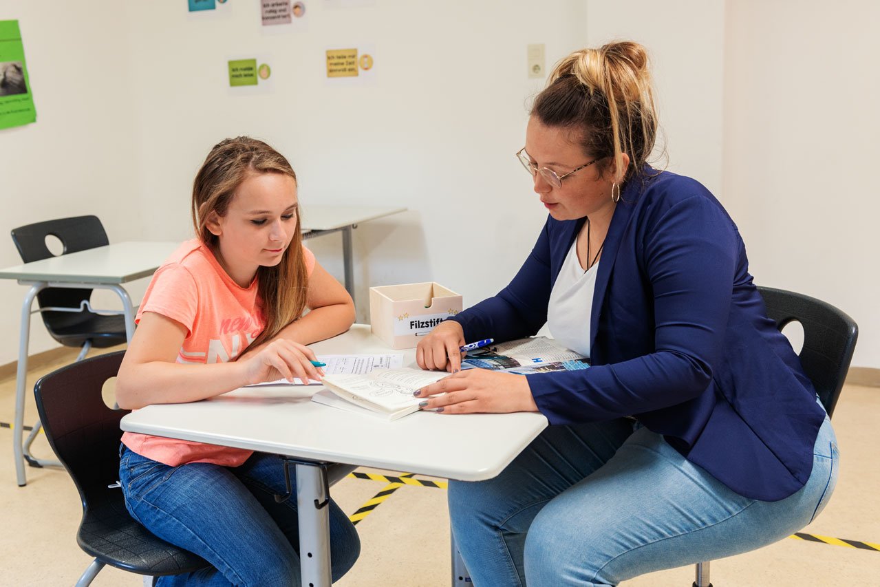 Individuelle Förderung Hausaufgabenbetreuung im Landschulheim Elkofen