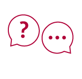 Gespräch Piktogramm zu einem Beratungsgespräch