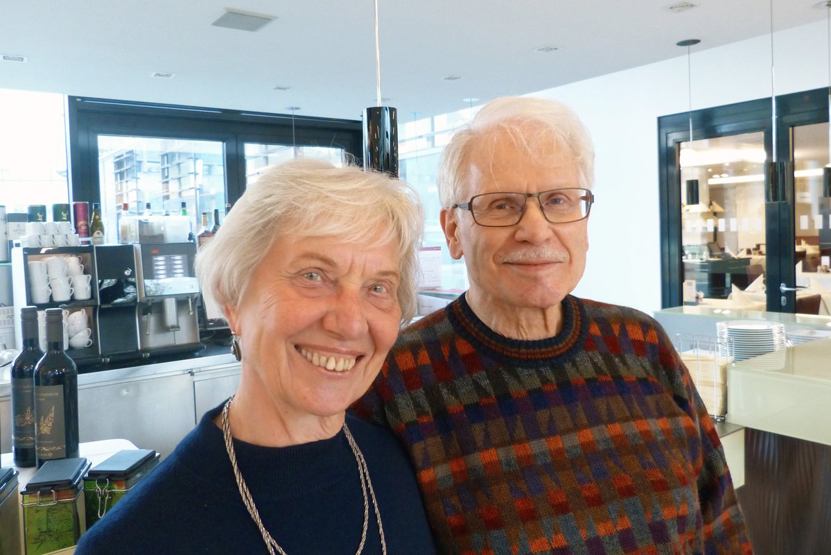 Margarete und Karlheinz Aurich Das glückliche Seniorenpaar Margarete und Karlheinz Aurich