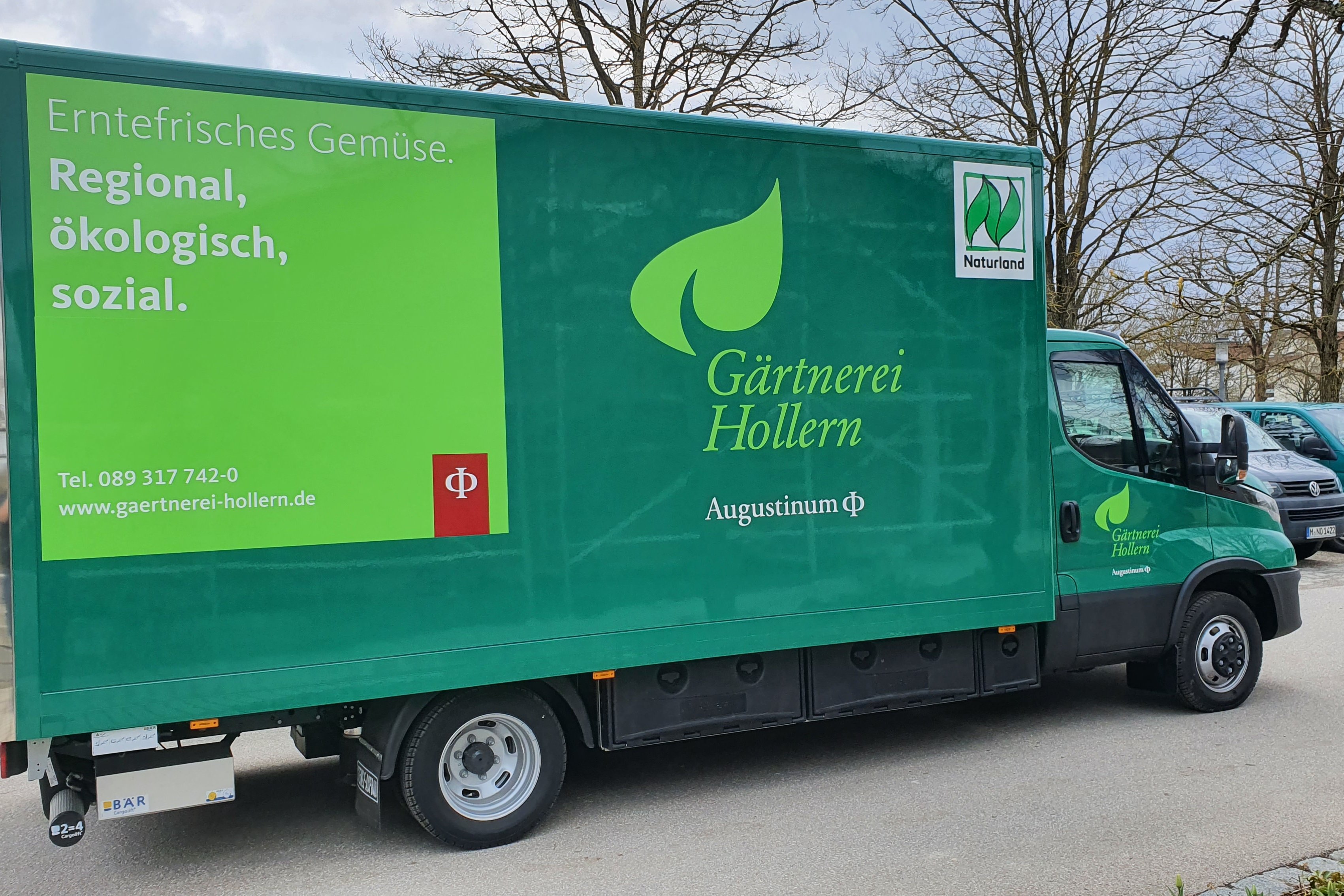 Marktfahrzeug Gärtnerei Hollern Marktfahrzeug der Augustinum Gärtnerei Hollern