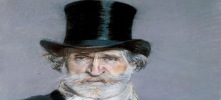 Giuseppe Verdi Portrait von Giuseppe Verdi