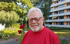 Jürgen Brinckmann Porträtaufnahme des Bewohners Jürgen Brinckmann