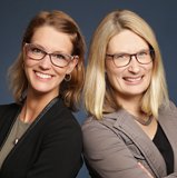 Janina Straten und Stephanie Howe, Interessentenberatung