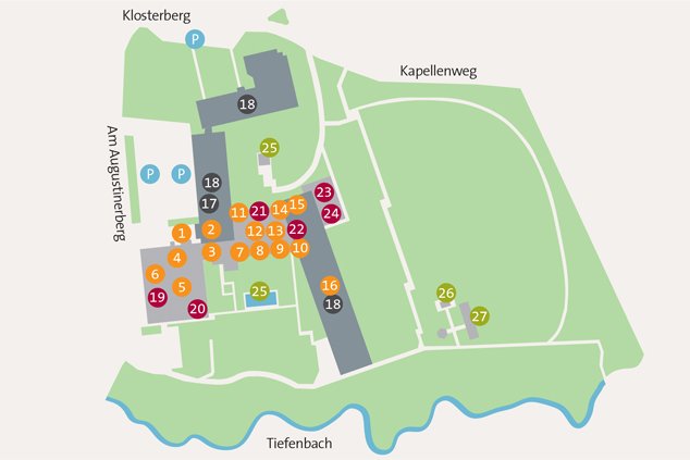 Lageplan Augustinum Seniorenresidenz Dießen am Ammersee Lageplan Augustinum Seniorenresidenz Dießen am Ammersee