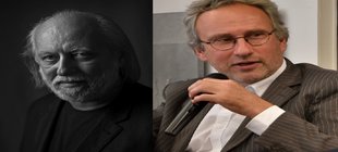 László Krasznahorkai und Michael Serrer